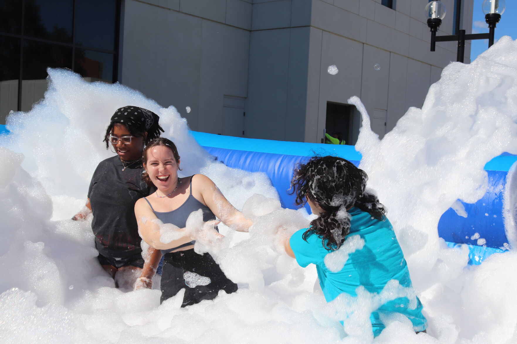 UCF Downtown held their first ever “Bubble Splash” event -- photo